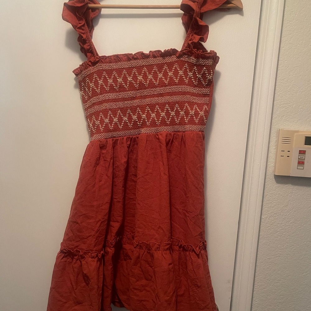 Ladies Ruffled Dress